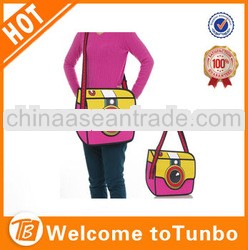Woman fashion 2014 Oxford camera shape cartoon comic bag