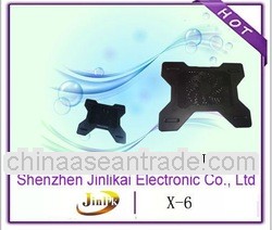 X-shape good quality low price flashing usb notebook radiator laptop cooling cooler fan