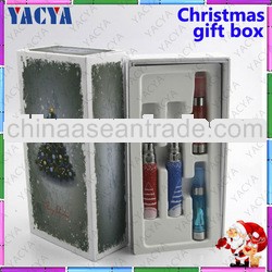 YACYA xmas print ecigarette christmas gift box ego kits