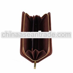 Zipper Leather Case With Card Slot