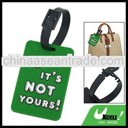 "NO IT NOT YOURS"------personalized design luggage tags for 90s