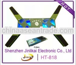 adjustable cute laptop cooling pad with LED light