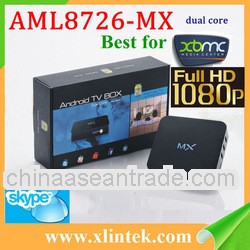 aml8726-mx dual core xbmc tv box