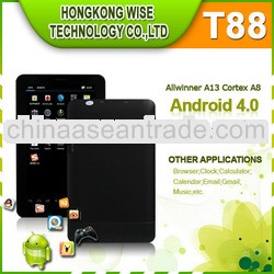 android tablet capacitive screen 7 inch tablet sim card slot T88 phone call tablet with sim card slo