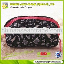 beautiful female nylon cosmetic bag promotional cosmetic bag