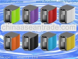 best selling popular futuristic fashionable hot and cold mini desktop water dispenser