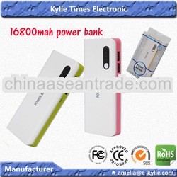 best universal portable power bank 16800mah for iphone 4 4s 5 5s 5c