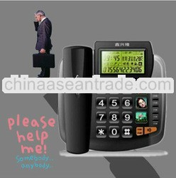 big button caller id large display SOS emergency telephone pop united states market
