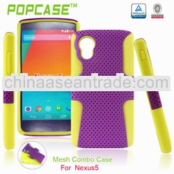 case cover for lg google nexus 5 mesh hybrid case