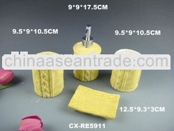 ceramic bathroom set-colourful bathroom set