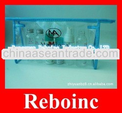 clear eco-friendly pvc cosmetic bags