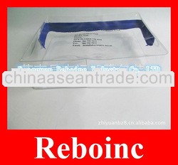 clear pvc bag with button