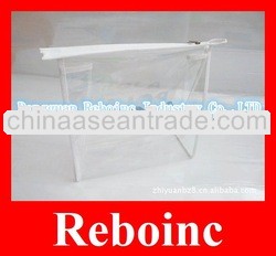 clear vinyl pvc zipper bags