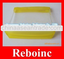 clear vinyl travel cosmetic bag