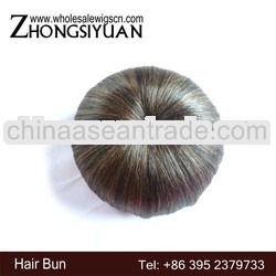 clip pontail fake synthetic bun hairpieces,Synthetic Bride Braided Hair Bun,bun hairpieces