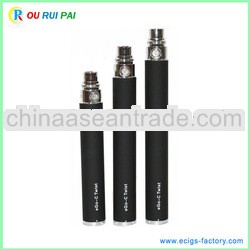 eGO Twist battery- 650mah/900mah/1100mah Variable Voltage battery From 3.2 V - 4.2V