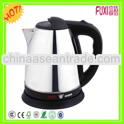 electric stainless steel cordless kettle