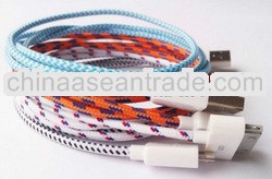 fabric braided cable for iphone 4