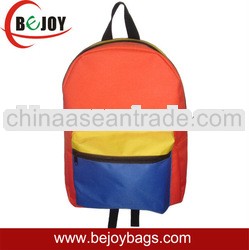 fashion polyester kids school backpack bags