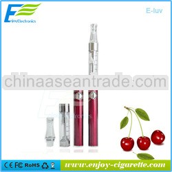 fast fashion invention 310mah e-luv e cig with ecig lanyard as christmas gift from factory glass glo