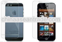 front and back mobile phone clear matte anti scratch liquid screen protector for iphone 4s