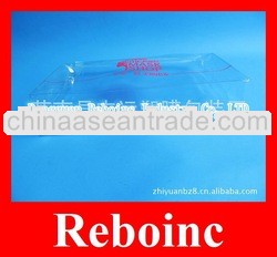 gift bag with pvc window