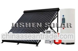 high efficiency domestic 200L galvanized steel Solar Water Heating system (with heat pipe vacuum tub