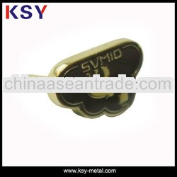 high quality metal logo for handbags