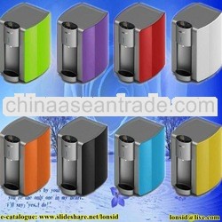 hot and cold plumbed-in mini uf or ro ozone r134a water bar cooler dispenser