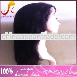 hot beauty virgin brazilian hair full lace wig