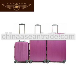 hot sale 4 wheels travel luggage 2014 abs pc suitcase