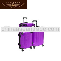 hot sale luggage trolley travel 2014 abs/pc luggage