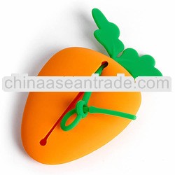 hot sales carrot silicone coin case