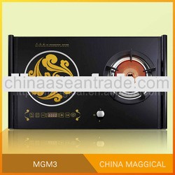 induction hob and portable gas cooktop infrared burners