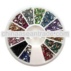 kaho art nail factory wholesale all kinds of nail art accessory high-quality mesh make up pouch