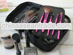 large capay black professional citportable polyester cosmetic bag