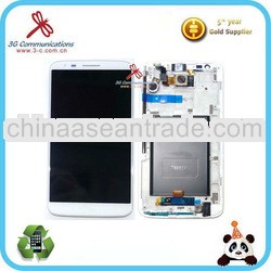 lcd touch screen with frame and small parts for LG G2 F320