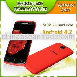 lenovo S820 4.7 Inch IPS screen mtk6589 android smart phone quad core 1.2GHz 1GB RAM;4GB ROM 1280*72