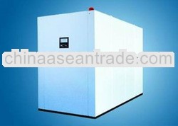 low polution works Ground Source Trinity Heat Pump(heating and cooling and hot warter)