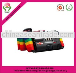 luggage strap with tag