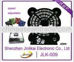 metal usb fan with speed adjustable and panda shape