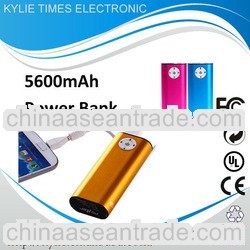 most popular power bank for samsung galaxy s4 5600mah high capacity 1 year guaranty