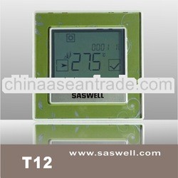 motorized valve digital fan coil thermostat for air conditioning system