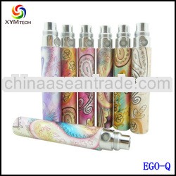 new product Best selling and high quality electronic cigarette colored ego-q battery
