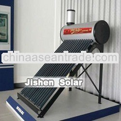practical 250L copper coil pre-heated pressurized Solar Water Heater for hotel or school