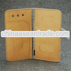 promotional card holder pu leather passport holder
