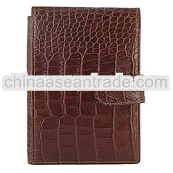quality fashion passport holder cowhide leather passport card holder