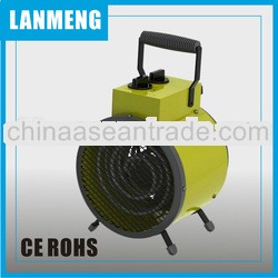 round electric fan heater with handle