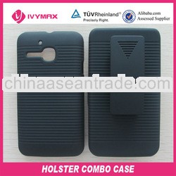 rubberized PC case for Alcatel OT5020 funda clip case