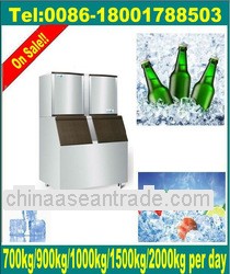 shanghai mooha industrial cube ice maker machine 1000kg (CE, manufacturer low price)